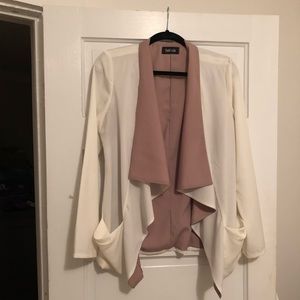 Fab’rik blazer with a flowy front